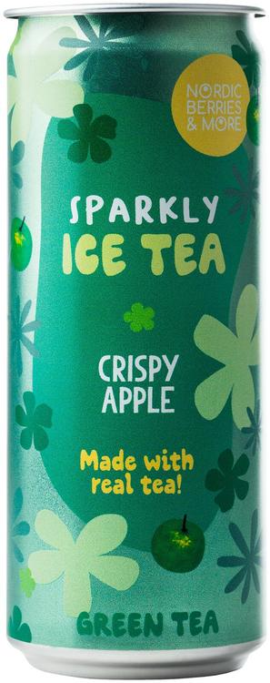 Nordic Berries & More Sparkly Ice Tea Crispy Apple 0,33L TLK