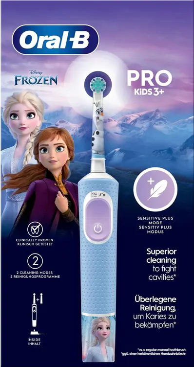 Oral-B Vitality Pro Kids Frozen sähköhammasharja + lisävaihtoharja