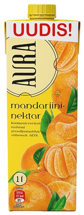 Aura mandariini nektar 1L