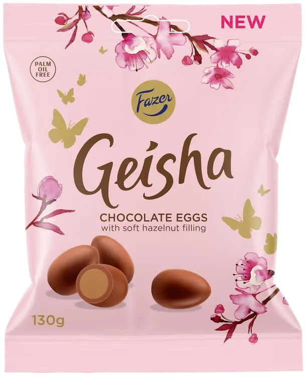 Fazer Geisha minisuklaamuna pussi 130g