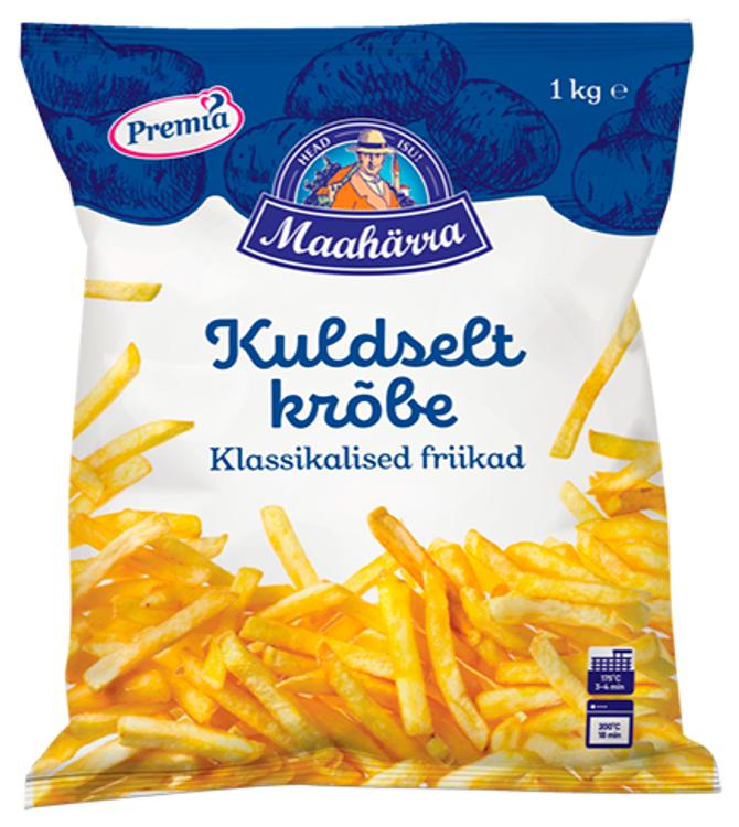 Kuldne ja krõbe klassikaline friikartul 1 kg