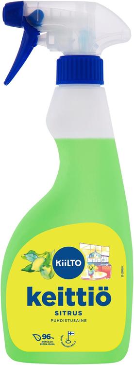 Kiilto Keittiöpuhdistaja spray sitrus 500 ml