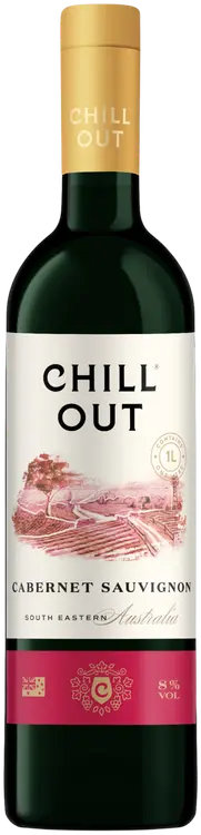Chill Out Cabernet Sauvignon 8 til-% 1L PET plo