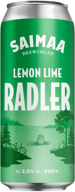 Saimaa Lemon Lime Radler 2,8% 0,5l tölkki