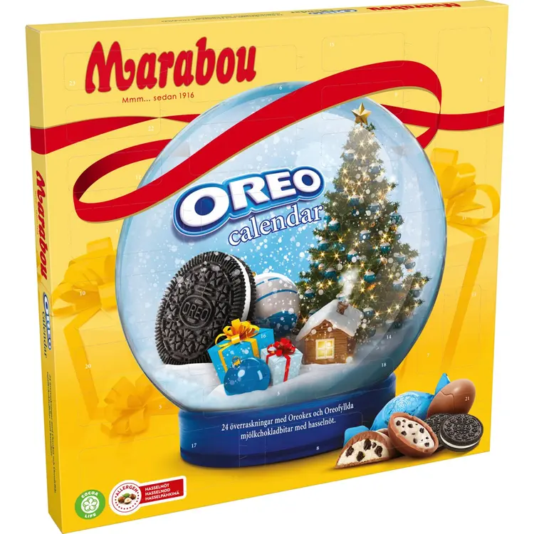 Marabou Oreo Calendar joulukalenteri 286g