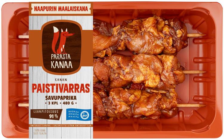 Naapurin Maalaiskanan Paistivarras Savupaprika 480g S kaupat Ruoan 