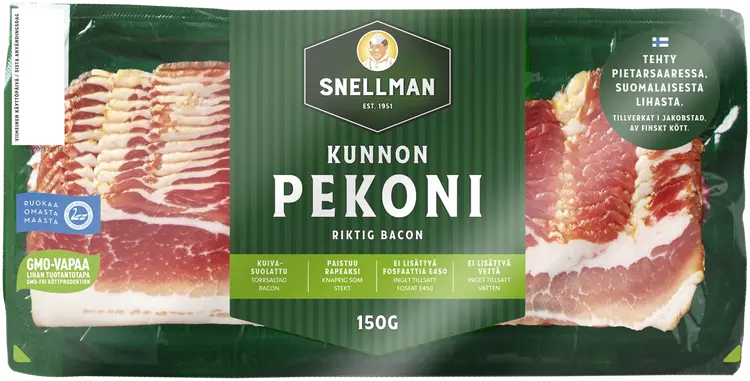 Snellman Kunnon pekoni 150g