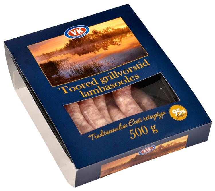 Toored grillvorstid lambasooles 500 g