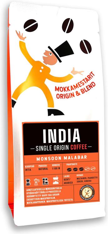 Mokkamestarit India Monsoon Malabar 200g suodatinjauhatus