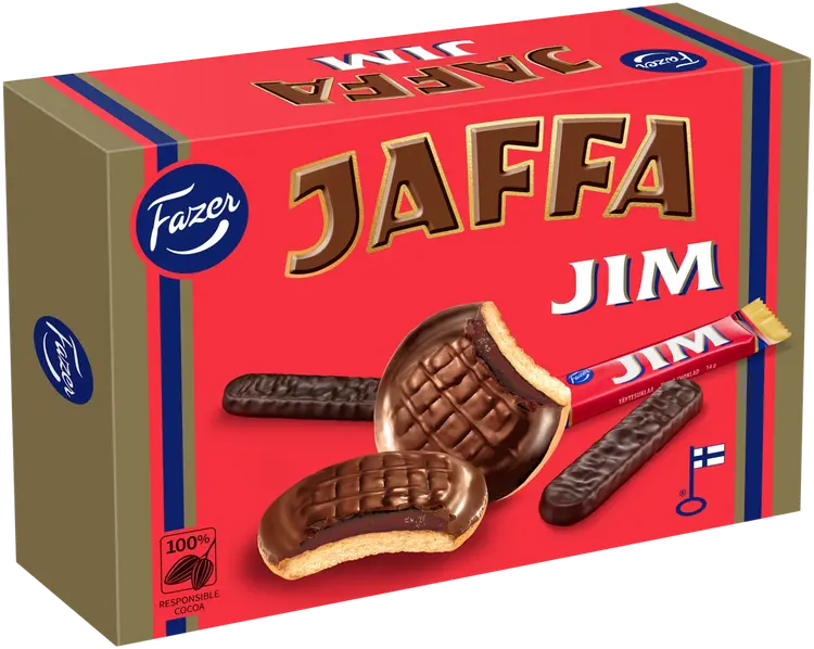 Fazer Jaffa Jim leivoskeksi 300g