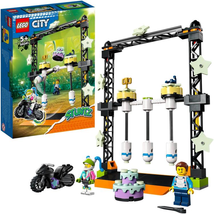 LEGO® City Tyrmäävä stunttihaaste 60341