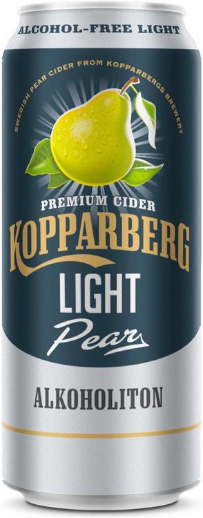 Kopparberg Päärynä Light 0%, Alkoholiton päärynäsiideri tölkki 50cl