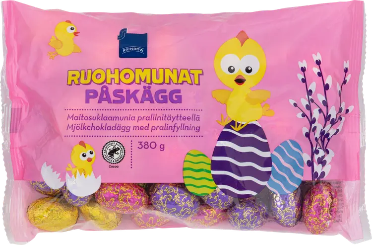 Rainbow ruohomunat 380 g