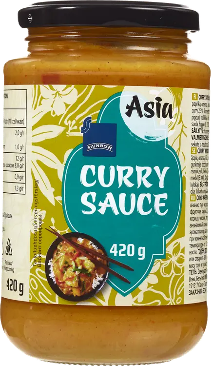 Rainbow 420g currykastike