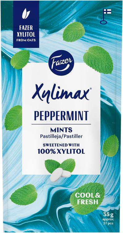 Fazer Xylimax Peppermint täysksylitolipastillit 35g
