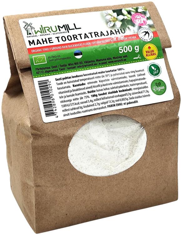 Toortatrajahu 500 g, mahe, gluteenivaba