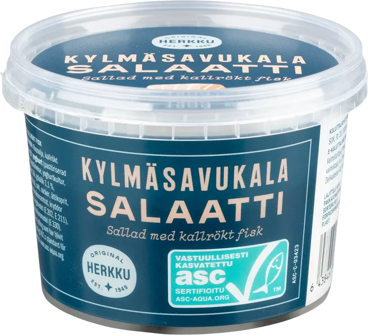 Herkku kylmäsavukalasalaatti 180 g