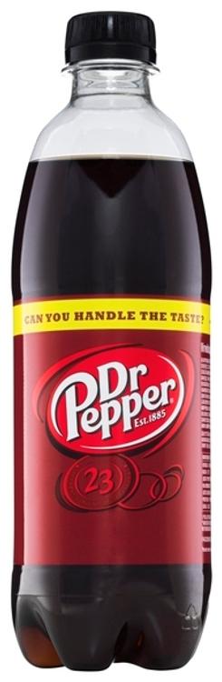 Dr Pepper Original virvoitusjuoma muovipullo 0,5 L