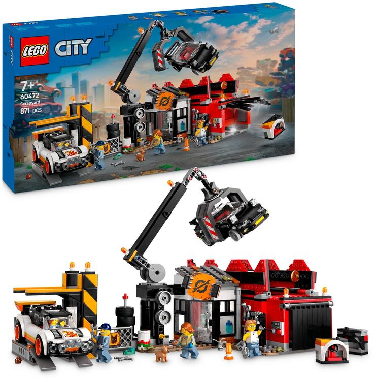LEGO® My City 60472 Autopurkamo ja autoja