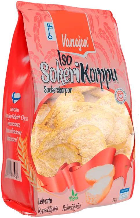 Vanajan Iso Sokerikorppu 340g