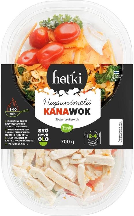 Fresh Hetki Hapanimelä Kanawok 700g