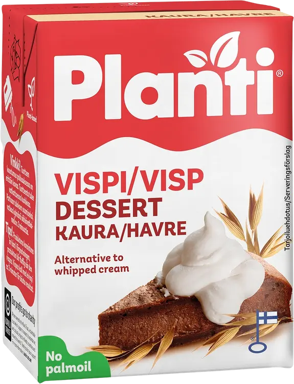Planti kauravispi maidoton vaahtoutuva kaurapohjainen kasvirasvasekoite 21% rasvaa 2dl