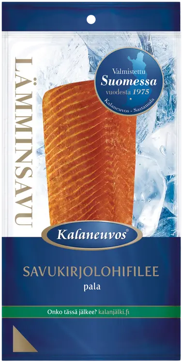 Kalaneuvos Savustettu Kirjolohifileepala 150g vak