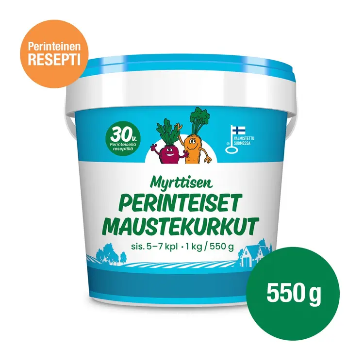 Myrttisen Perinteiset Maustekurkut 550 g