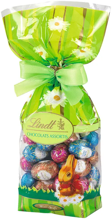 Lindt suklaa minimunat lajitelma maitosuklaa, maitosuklaa nougat-, maitokreemi- ja nougatkreemitäytteellä 200g