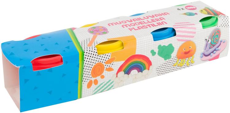 Muovailuvaha 4 kpl