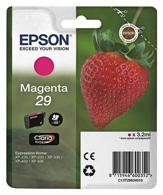 Epson mustepatruuna magenta 29