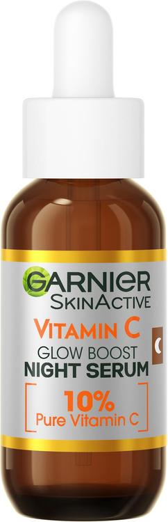 Garnier SkinActive Vitamin C Glow Boost 10% yöseerumi 30 ml