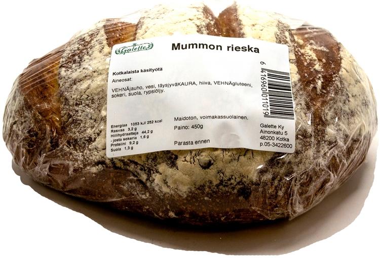 Galette mummon rieska 0,45kg