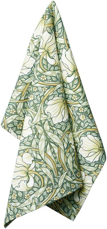 William Morris Keittiöpyyhe Pimpernel vihreä 50x70cm
