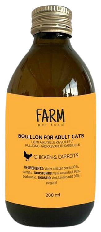 FARM pet food Kanapuljong täiskasvanud kassidele 250 ml