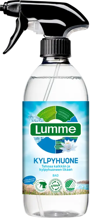 Lumme Kylpyhuone lumpeenkukan tuoksuinen puhdistussuihke 500ml