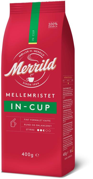 Tassikohv Merrild In-Cup 400 g
