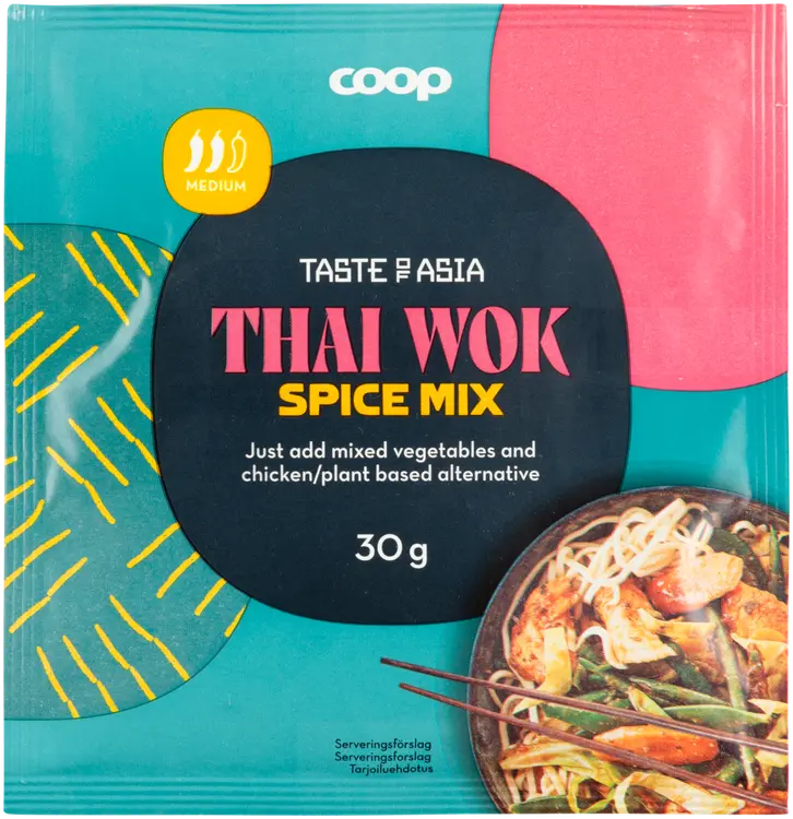 Coop Taste of Asia Thai Wok mausteseos 30 g