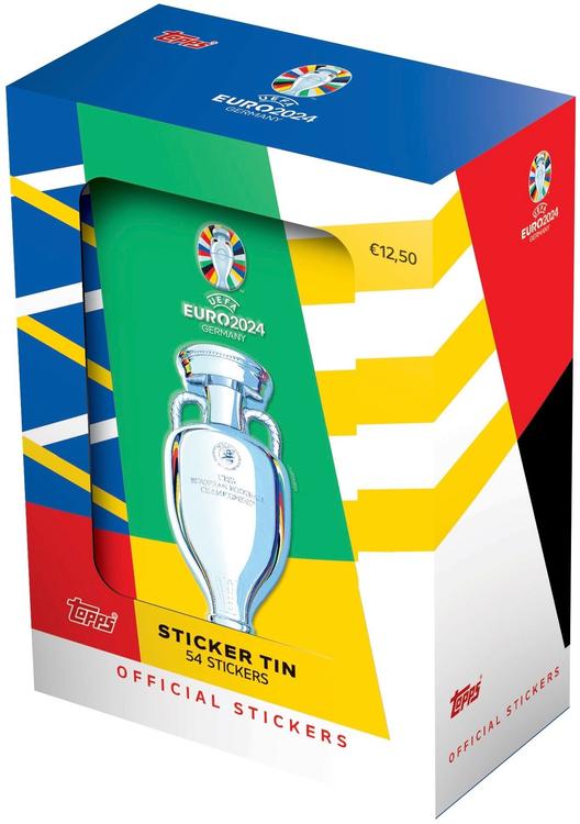 Euro 2024 Stickers Mini Tin