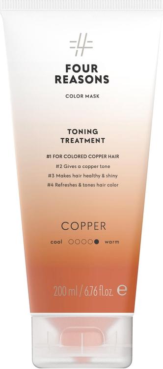 Four Reasons Color Mask Toning Treatment Copper 200 ml