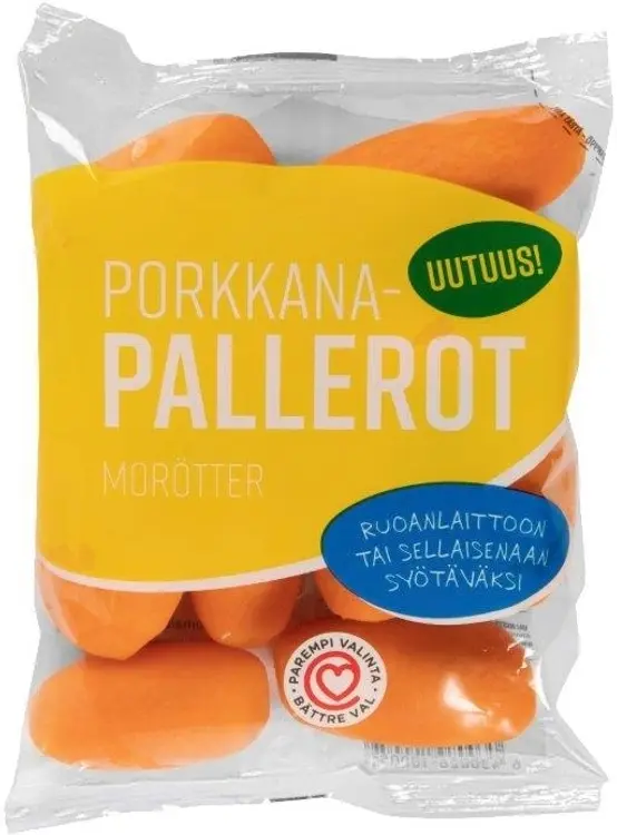 Porkkanapallerot 350g