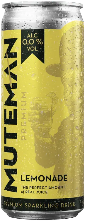 Muteman Premium Lemonade 0,0 % 0,33 fit tlk
