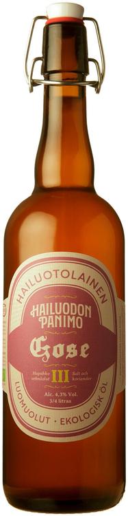 Hailuodon Panimo Gose luomuolut 4,3% 0,75 l