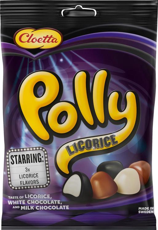 Cloetta Polly Licorice makeissekoitus 100g
