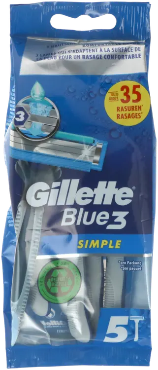 Varsiterä Blue3 5kpl