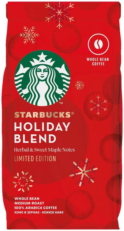 Starbucks Holiday Blend Medium Roast  Blend 190g papukahvi