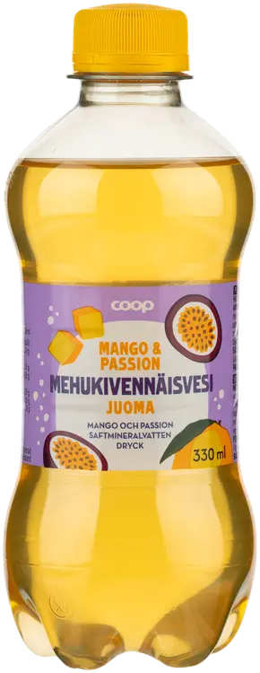 Coop Mango-passion mehukivennäisvesijuoma 330 ml