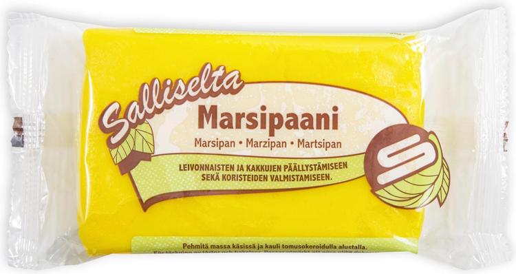 Salliselta Marsipaani keltainen 250g