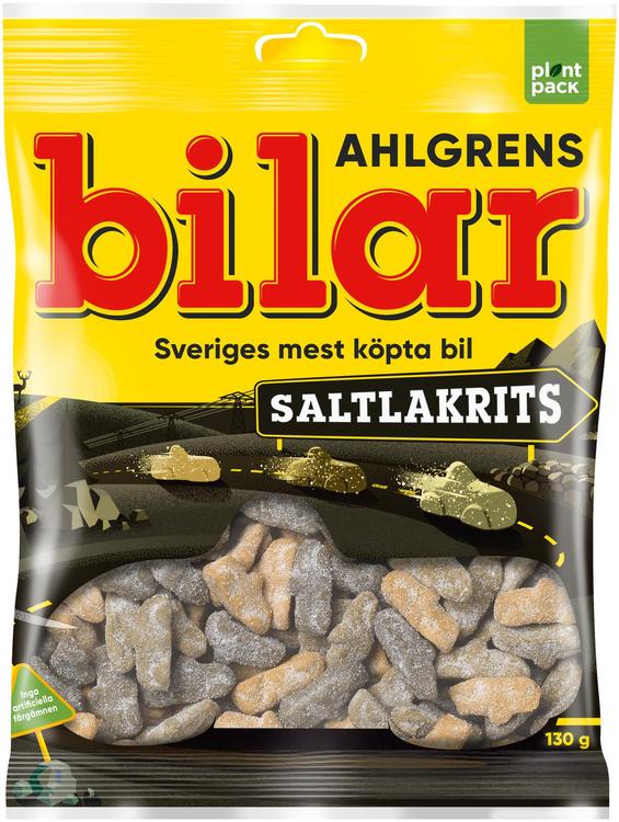 Ahlgrens Bilar Saltlakrits makeissekoitus 130g
