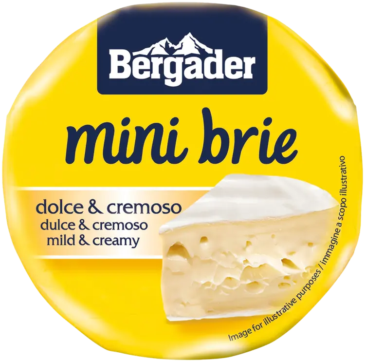 Bergader Mini Brie 150g vähälaktoosinen valkohomejuusto